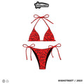 HIGH STREET BIKINI SET (RED)