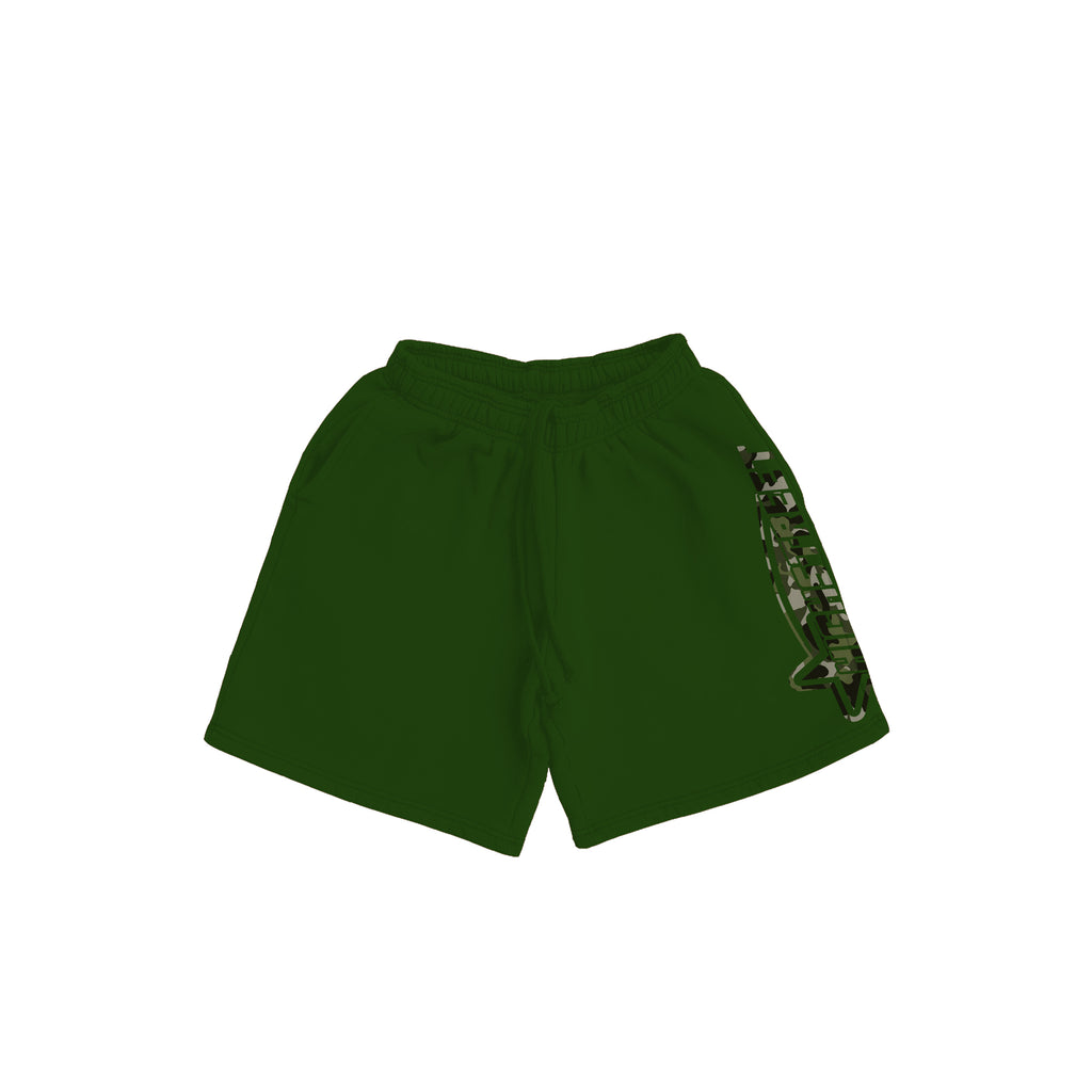 LAST RUN SHORTS - FINAL DROP (GREEN/CAMO)