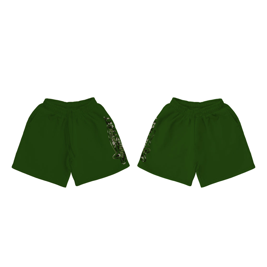 LAST RUN SHORTS - FINAL DROP (GREEN/CAMO)