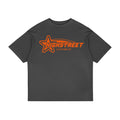 FINAL SALE HIGH STREET T-SHIRT (GREY/ORANGE)