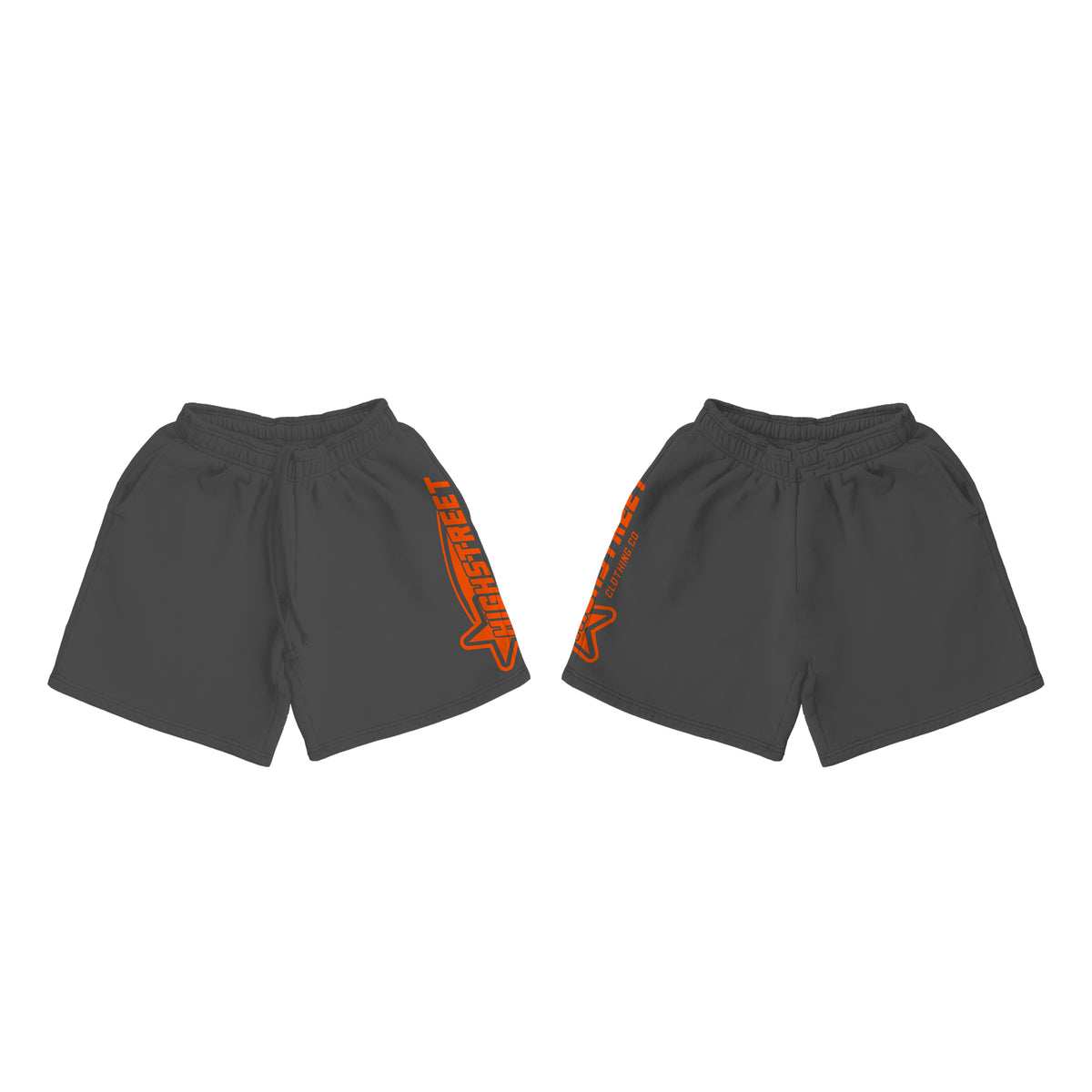 LAST RUN SHORTS - FINAL DROP (GREY/ORANGE)