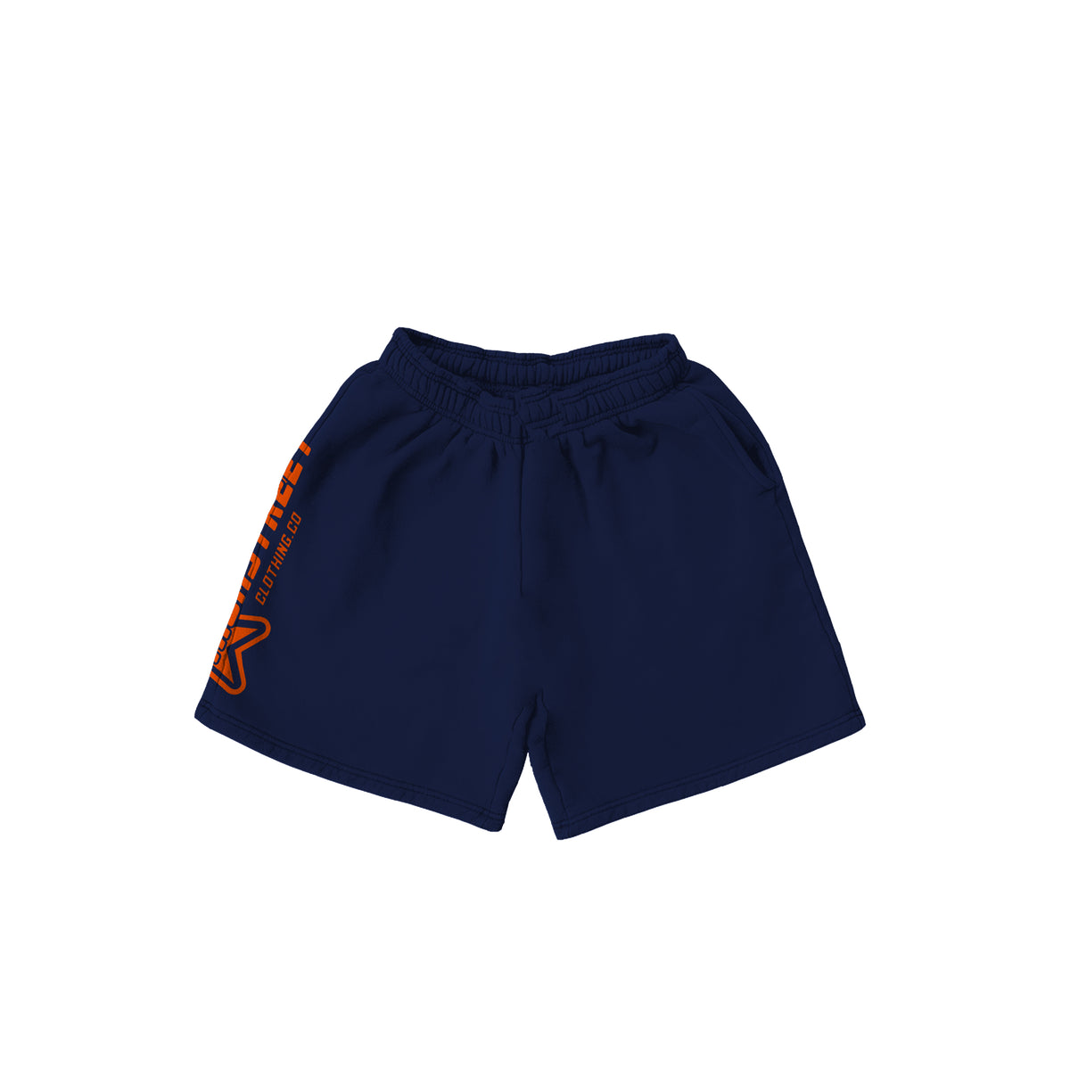 LAST RUN SHORTS - FINAL DROP (NAVY/ORANGE)