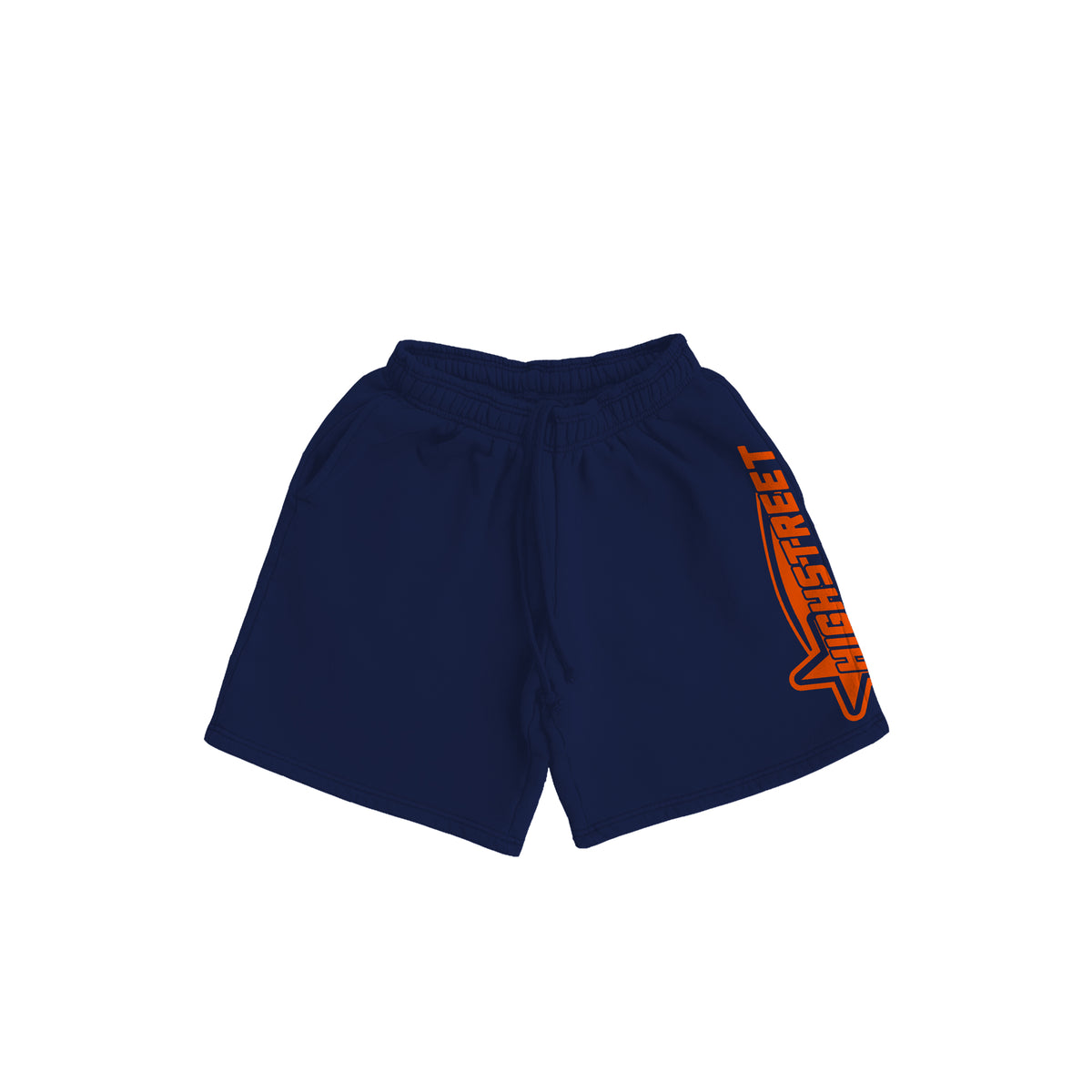 LAST RUN SHORTS - FINAL DROP (NAVY/ORANGE)