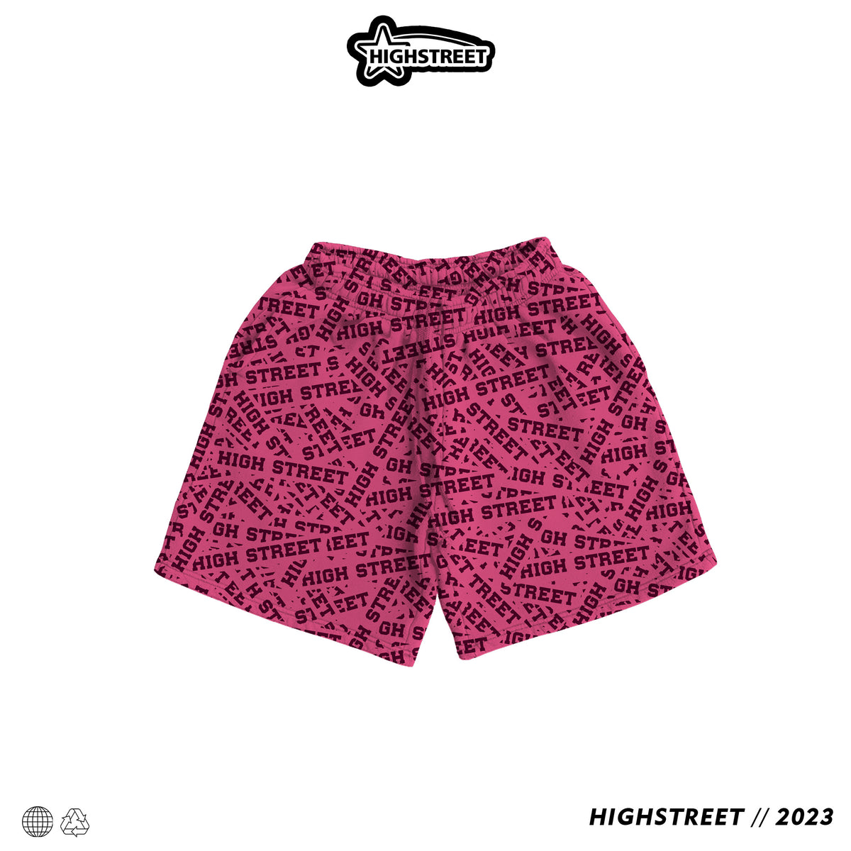 HIGH STREET SHORTS (PINK)