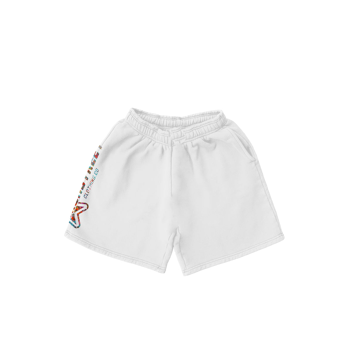 LAST RUN SHORTS - FINAL DROP (WHITE/MULTI)