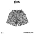 HIGH STREET SHORTS (BLACK/WHITE)